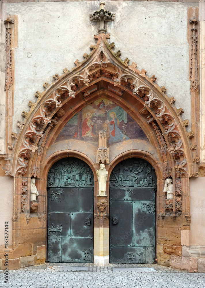 Portal der St.-Johannes-Kirche