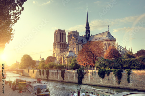 Notre-Dame cathedral in Paris