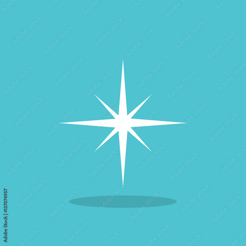Star logo icon for web design Star logo icon for web design