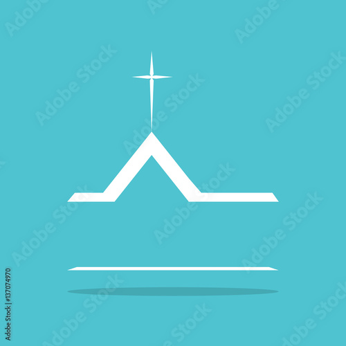 Bible Church logo. the name of the mission. Bible Society. photo