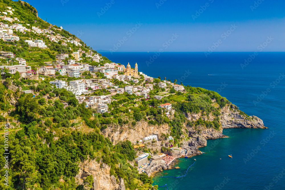 Town of Vettica Maggiore, Amalfi Coast, Campania, Italy