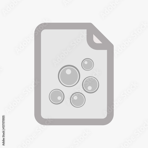 Isolated document with oocytes