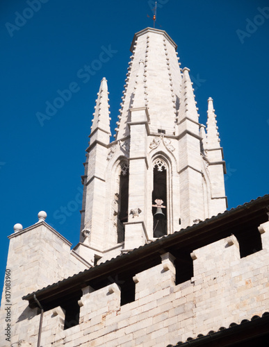 Cathedral  of girona detail.