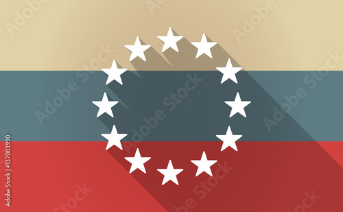 Long shadow Russia map with the EU flag stars Free Download Long shadow Russia map with the EU flag stars - GFXLoad