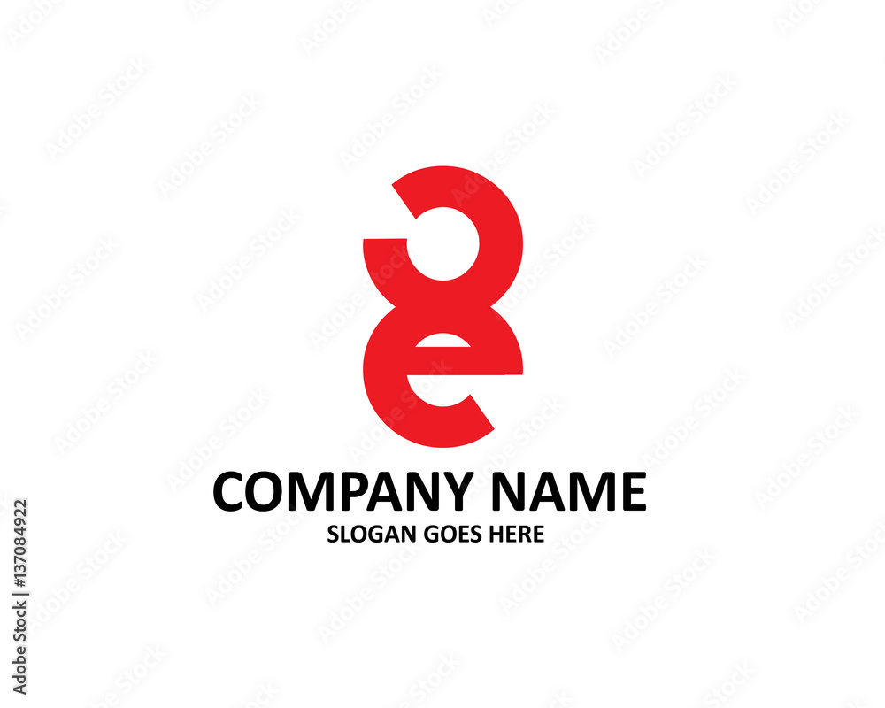 E8 Letter Logo E8 Letter Logo