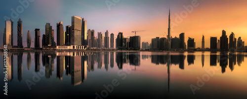 Business bay of Dubai, UAE © boule1301