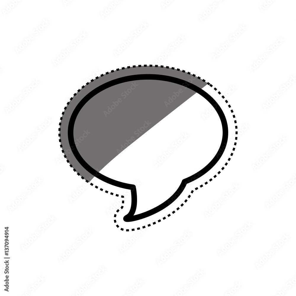 Bubble chat speakbox icon vector illustration graphic design Bubble chat speakbox icon vector illustration graphic design