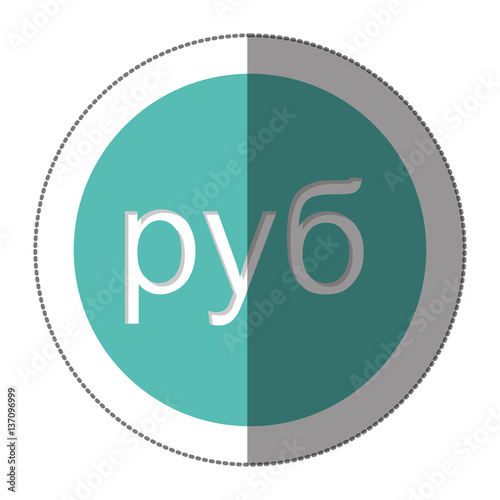 paraguayan guarani currency symbol icon, vector illustration