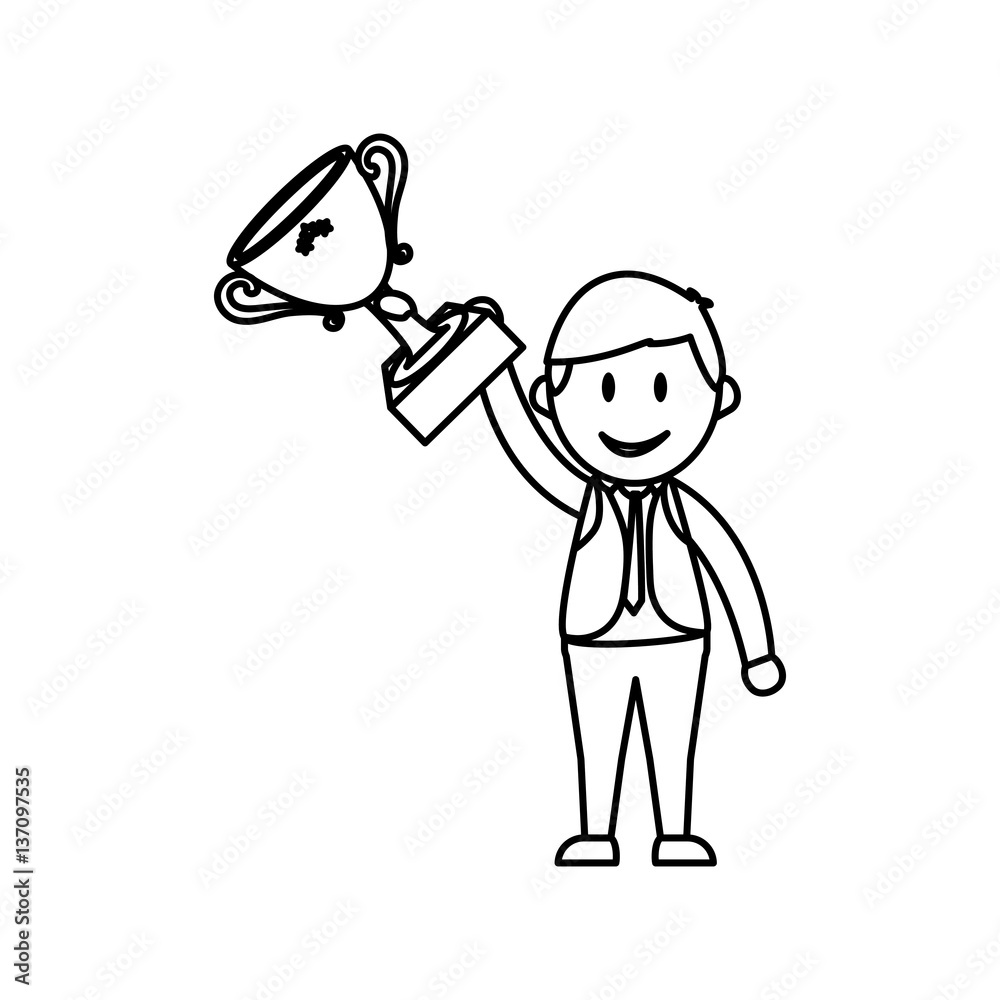 Businessman entrepreneur cartoon icon vector illustration graphic design Businessman entrepreneur cartoon icon vector illustration graphic design