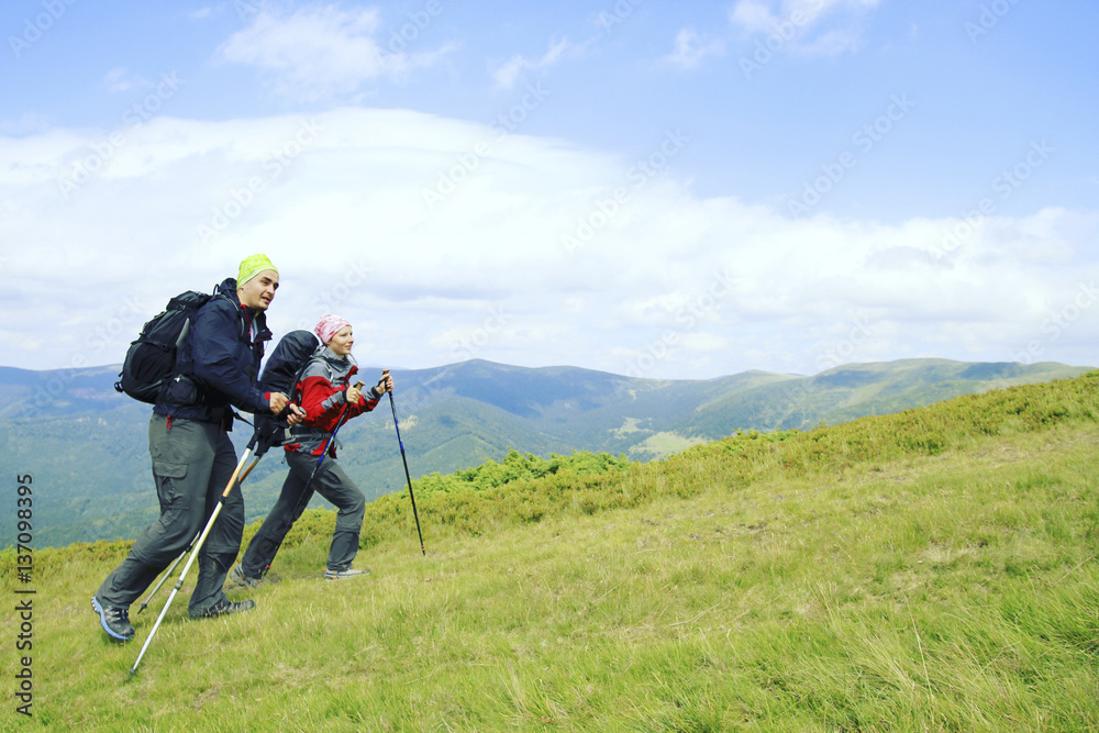 Summer hiking.