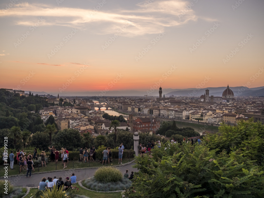 Sunset in Florence 5