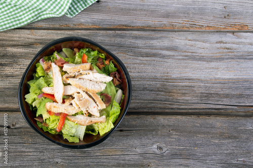 chicken and bacon salad