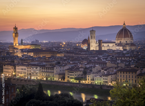 Sunset in Florence 4