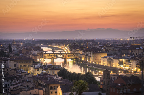 Sunset in Florence 3 © Vicky