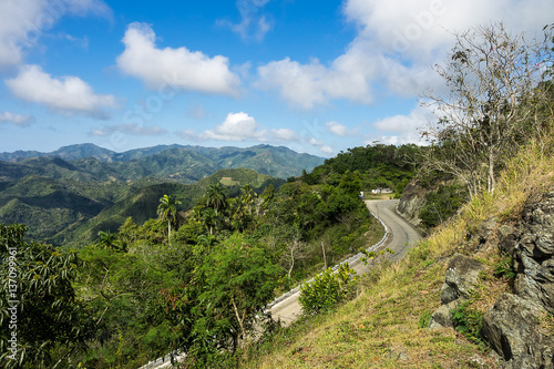 Vászonkép Kuba - Fahrt von Baracoa nach Santiago de Cuba - La Farola