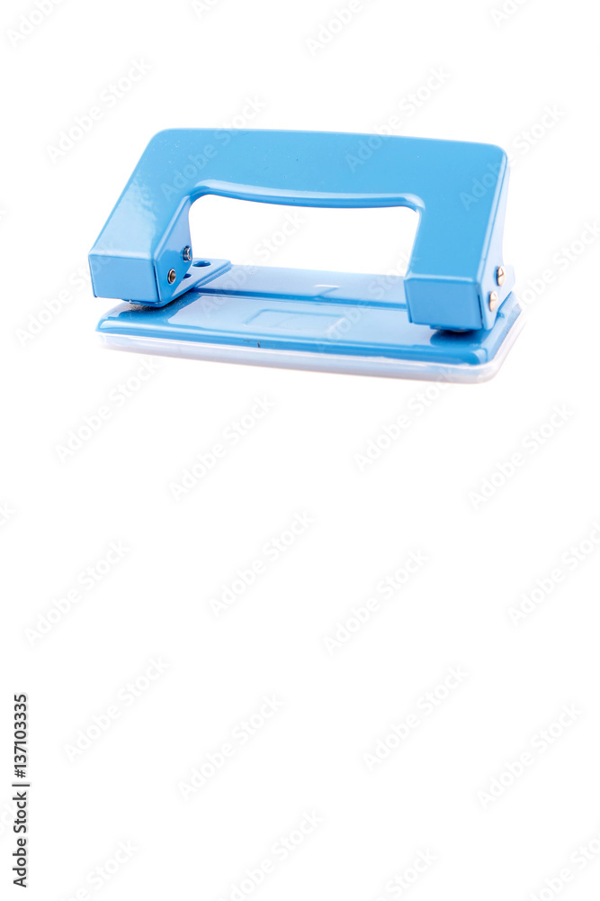 Paper puncher isolated on white background Paper puncher isolated on white background