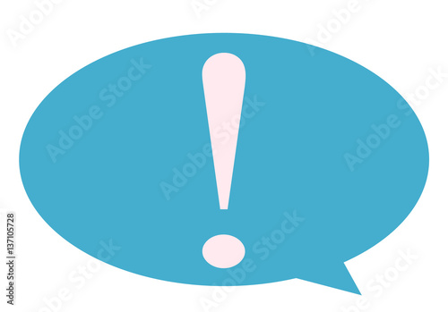 The exclamation mark icon