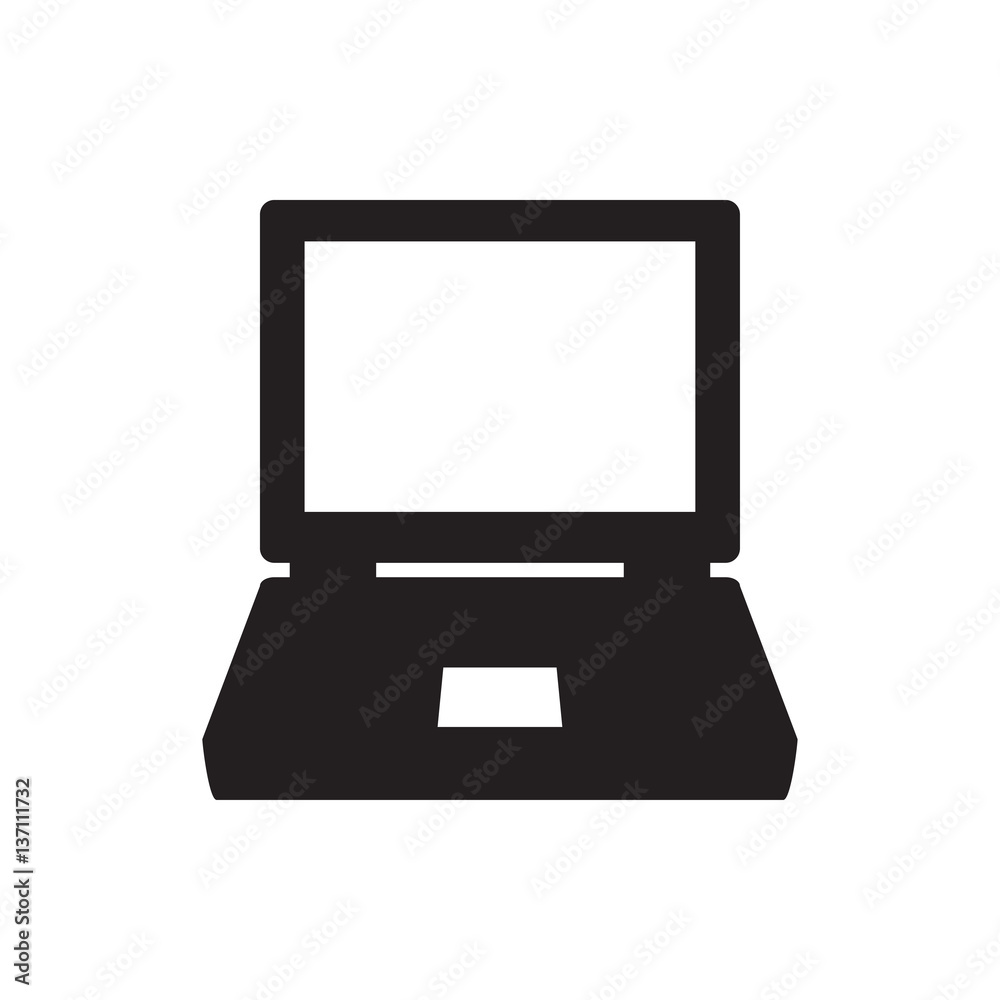 laptop icon illustration laptop icon illustration