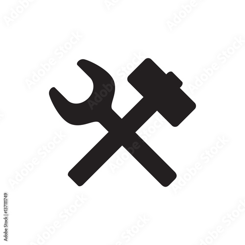 wrench hummer icon illustration