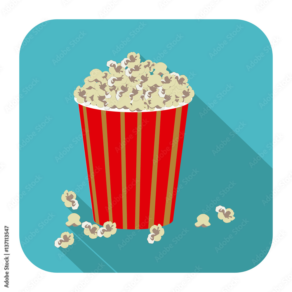 symbol popcorn icon image, vector illustration design