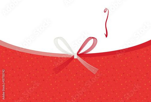 熨斗紙（はがきサイズ）