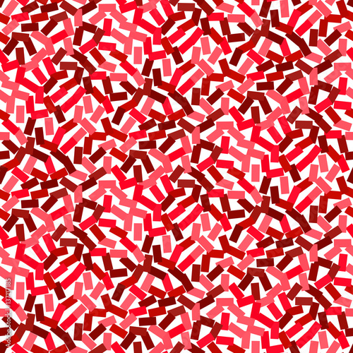 Vector seamless red pattern in hipster style