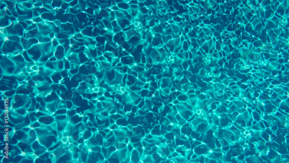 Underwater pool liner. Slow motion 120fps Underwater pool liner. Slow motion 120fps