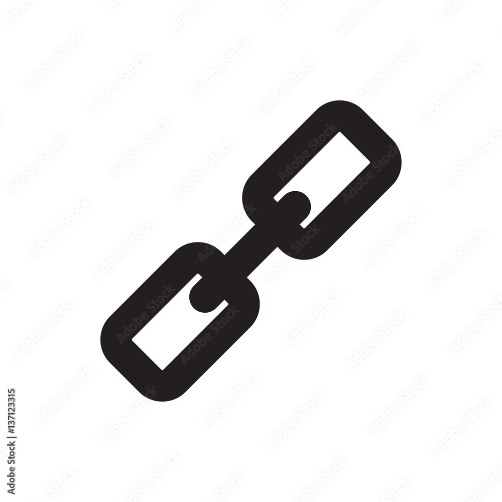 chain icon illustration