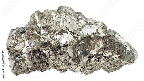 crystals of marcasite (white iron pyrite) isolated