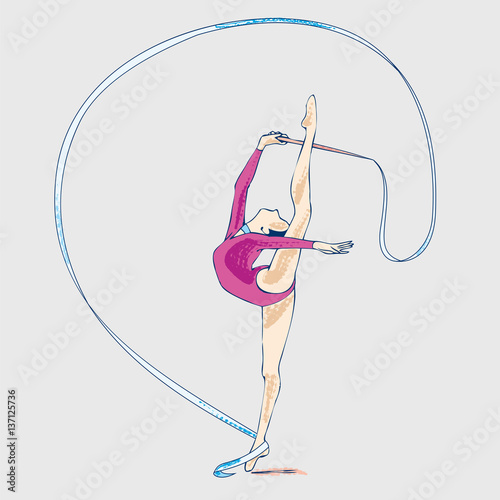 Gymnastics athlete
