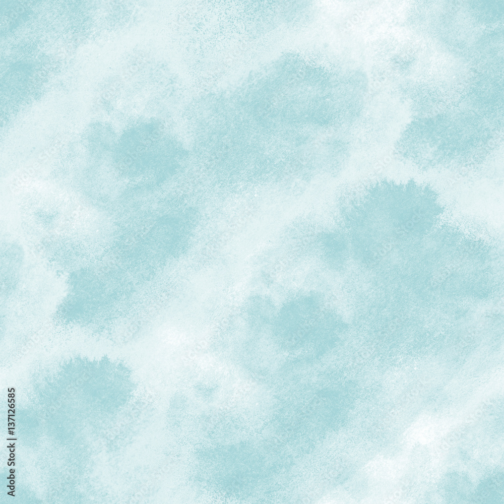 Abstract watercolor brush painted seamless pattern. Hand drawn background or texture