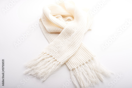 scarf on a white background