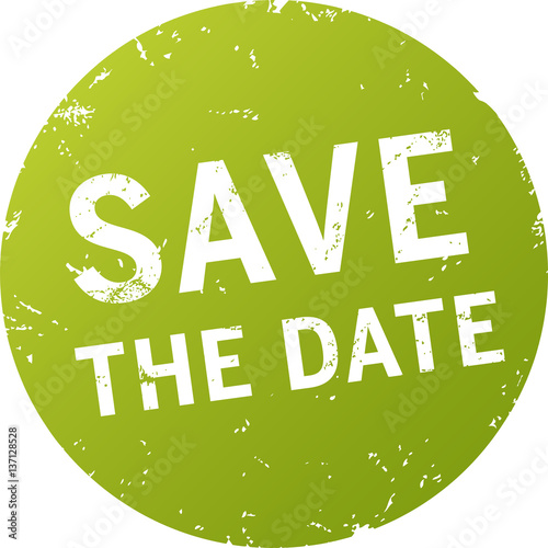 grüner Button save the date
