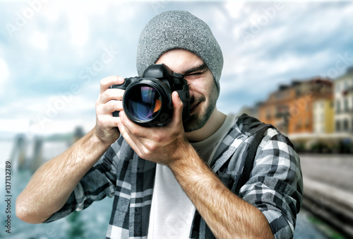 Photographer taking picture...