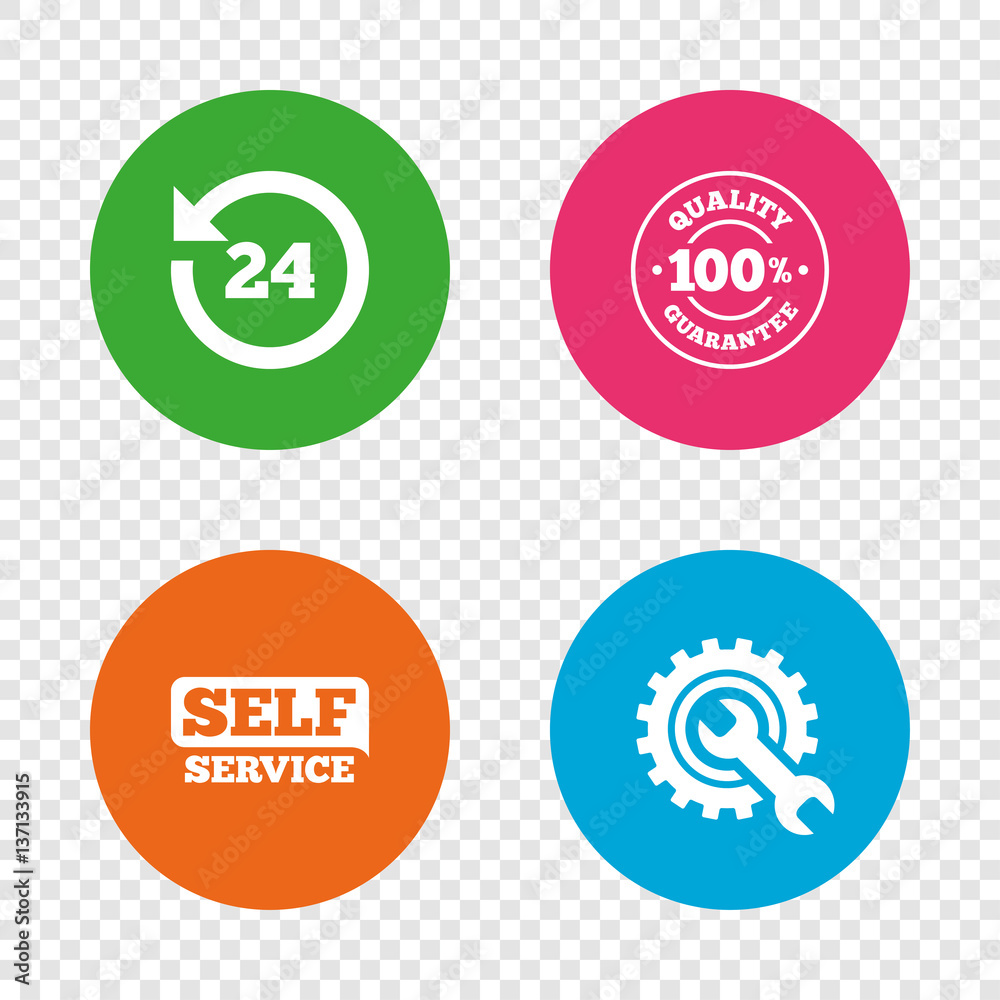 Repair fix tool icons. Customer service signs. Repair fix tool icons. Customer service signs.