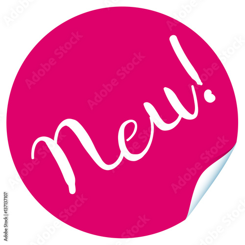 Neu! button / sticker