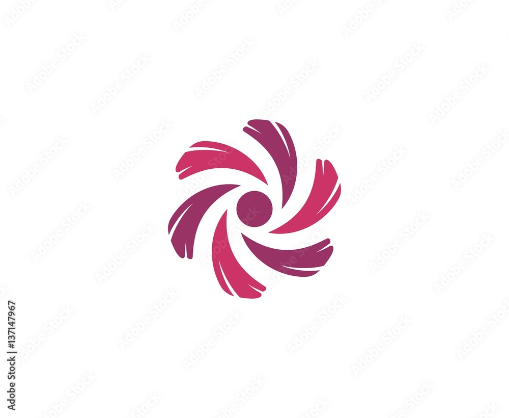 Flower logo Flower logo
