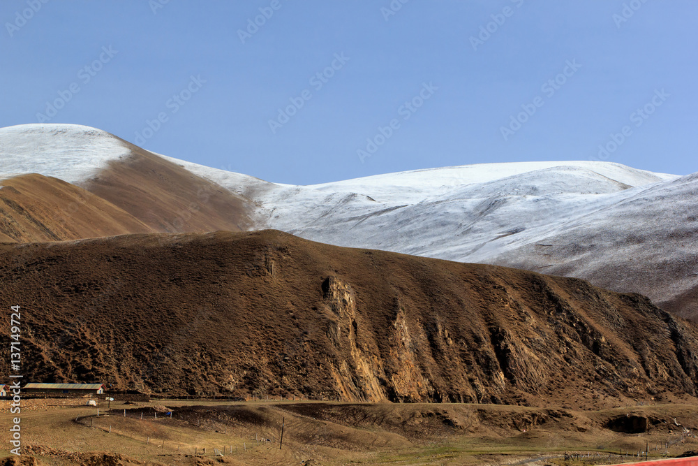 Mountains of Leh, Ladakh, Jammu and Kashmir, India