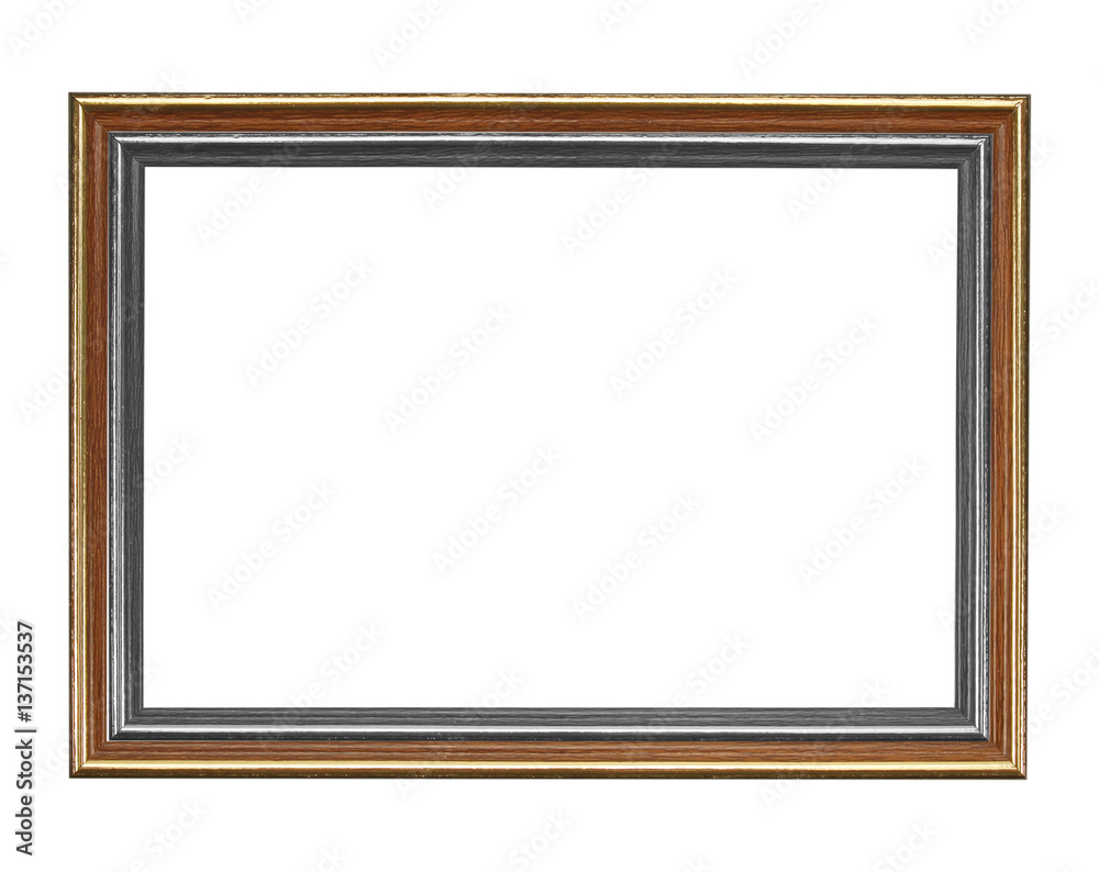 wooden frame isolated on black background wooden frame isolated on black background