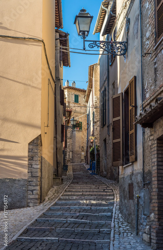 Casperia (Italy) - A delightful and quaint medieval village in the heart of the Sabina, Lazio region, during the holiday season © ValerioMei