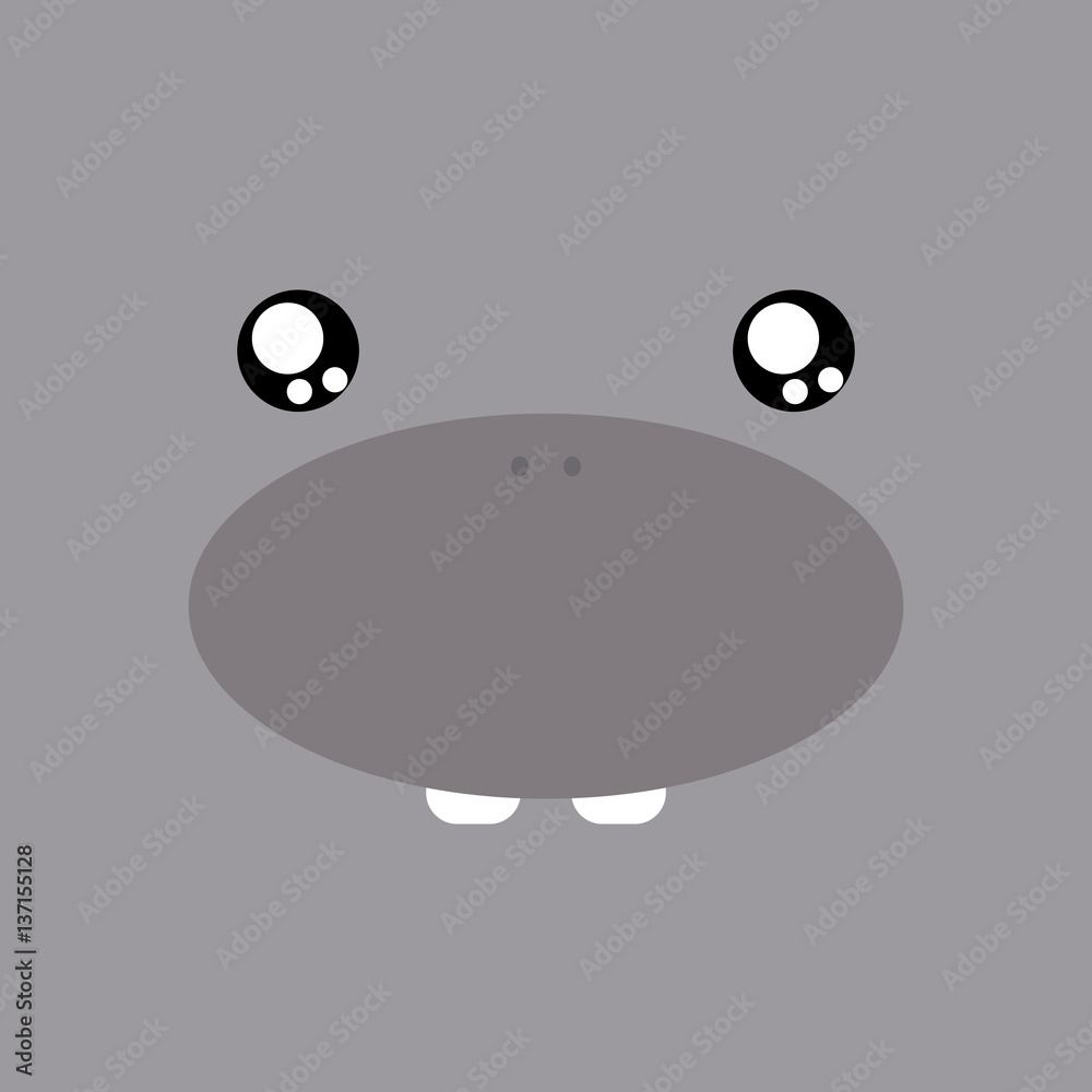 Cartoon Hippo Background Cartoon Hippo Background