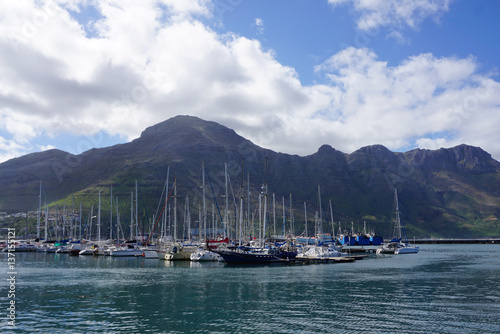 Yacht port in Cape town