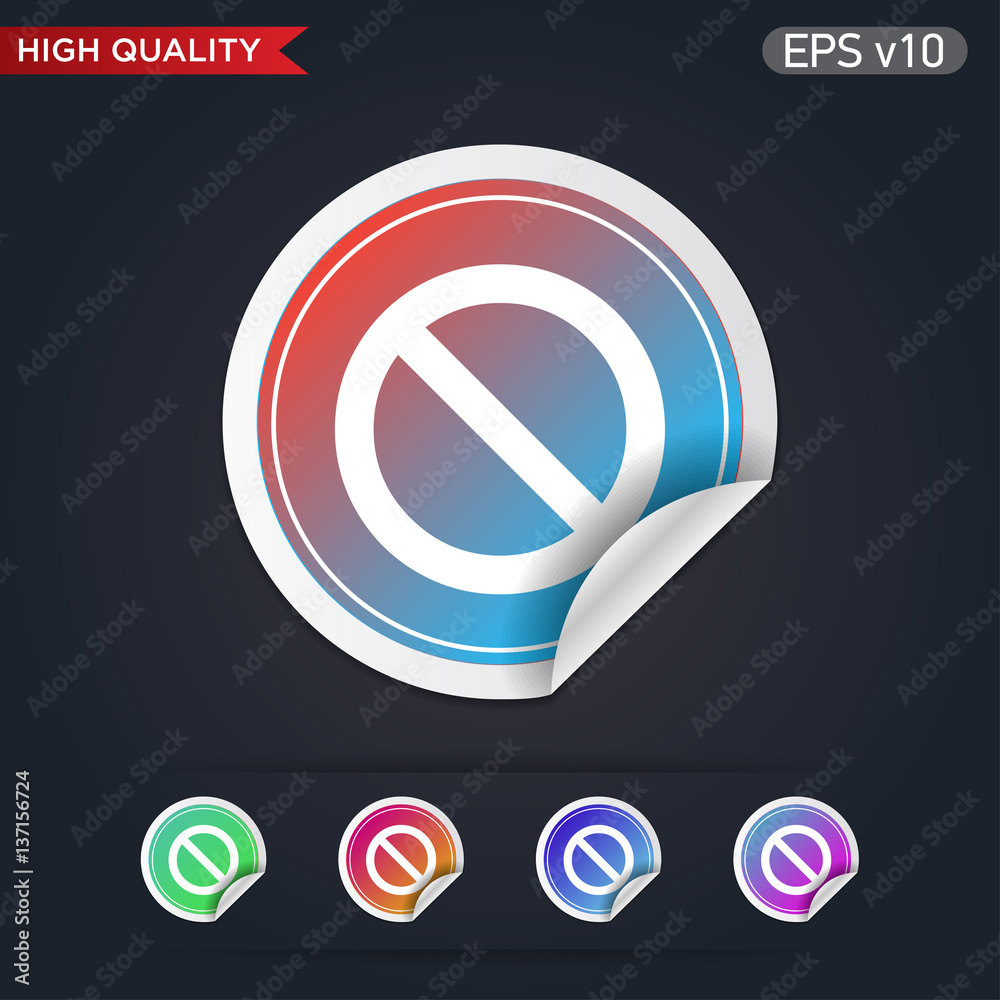 Stop icon. Button with stop icon. Modern UI vector. Stop icon. Button with stop icon. Modern UI vector.