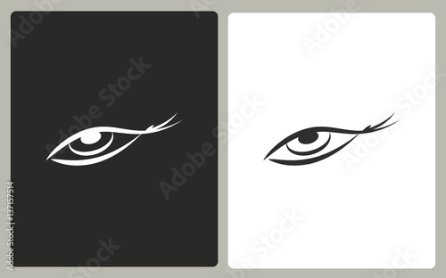 Eye - vector icon.