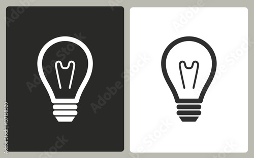 Lamp - vector icon.