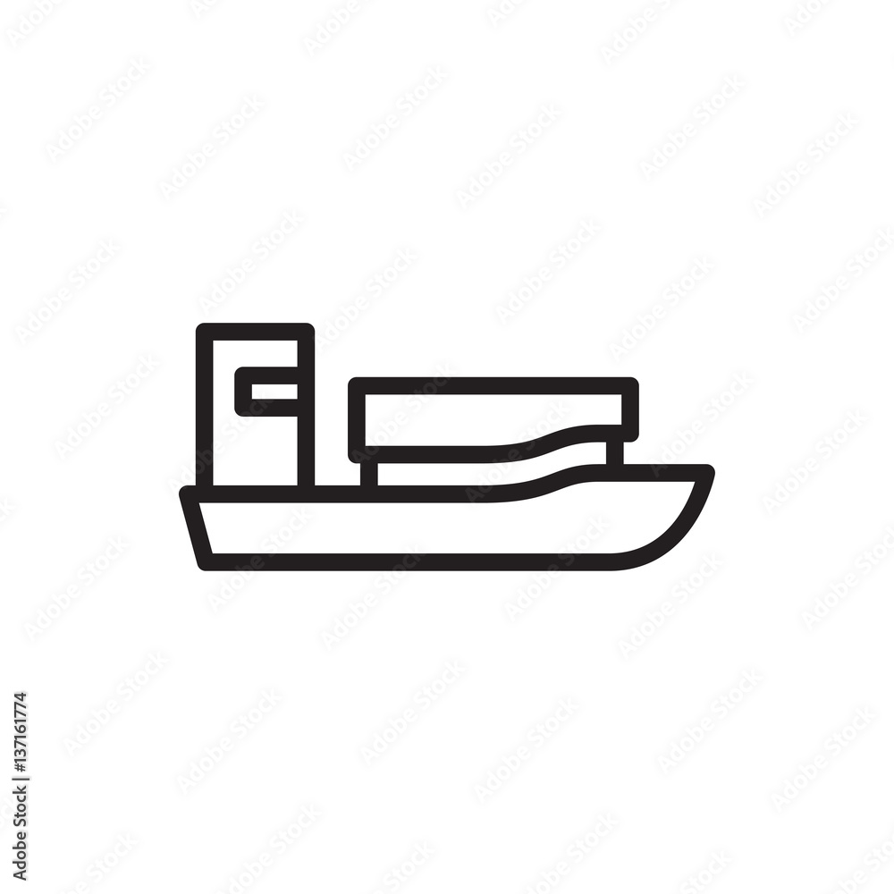 ship icon illustration ship icon illustration