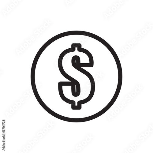 Wallpaper Mural money icon illustration Torontodigital.ca