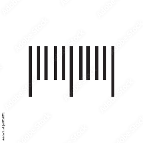 barcode icon illustration