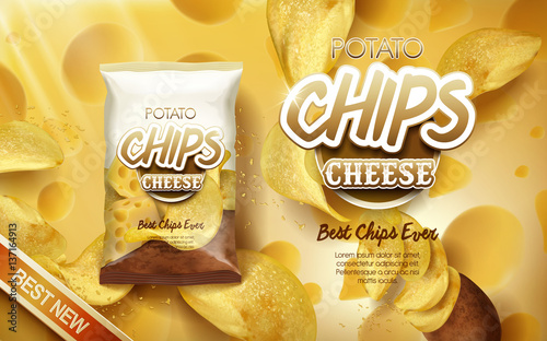 potato chips ad cheese