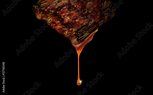 grilled meat element